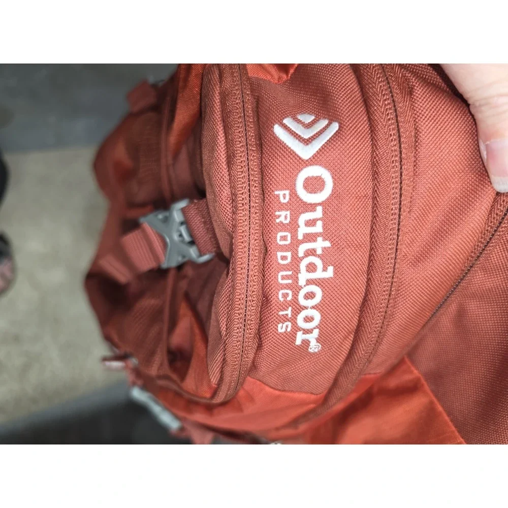 Outdoor Products Vortex 30L Daypack — Orange Hiking Backpack